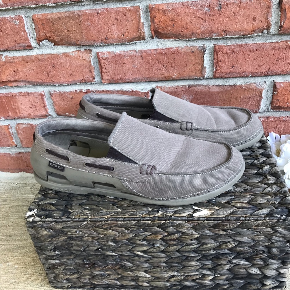 Mens brown Size 11 Crocs